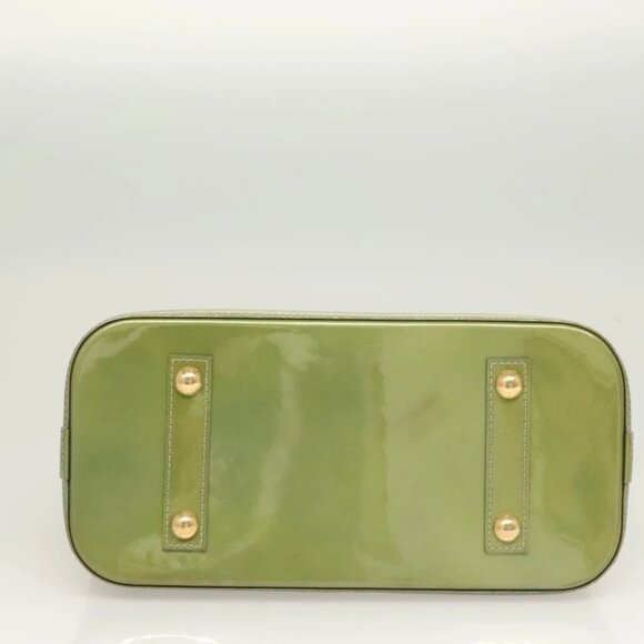 LOUIS VUITTON Monogram Vernis Alma PM Hand Bag Jivre - Picture 5 of 15